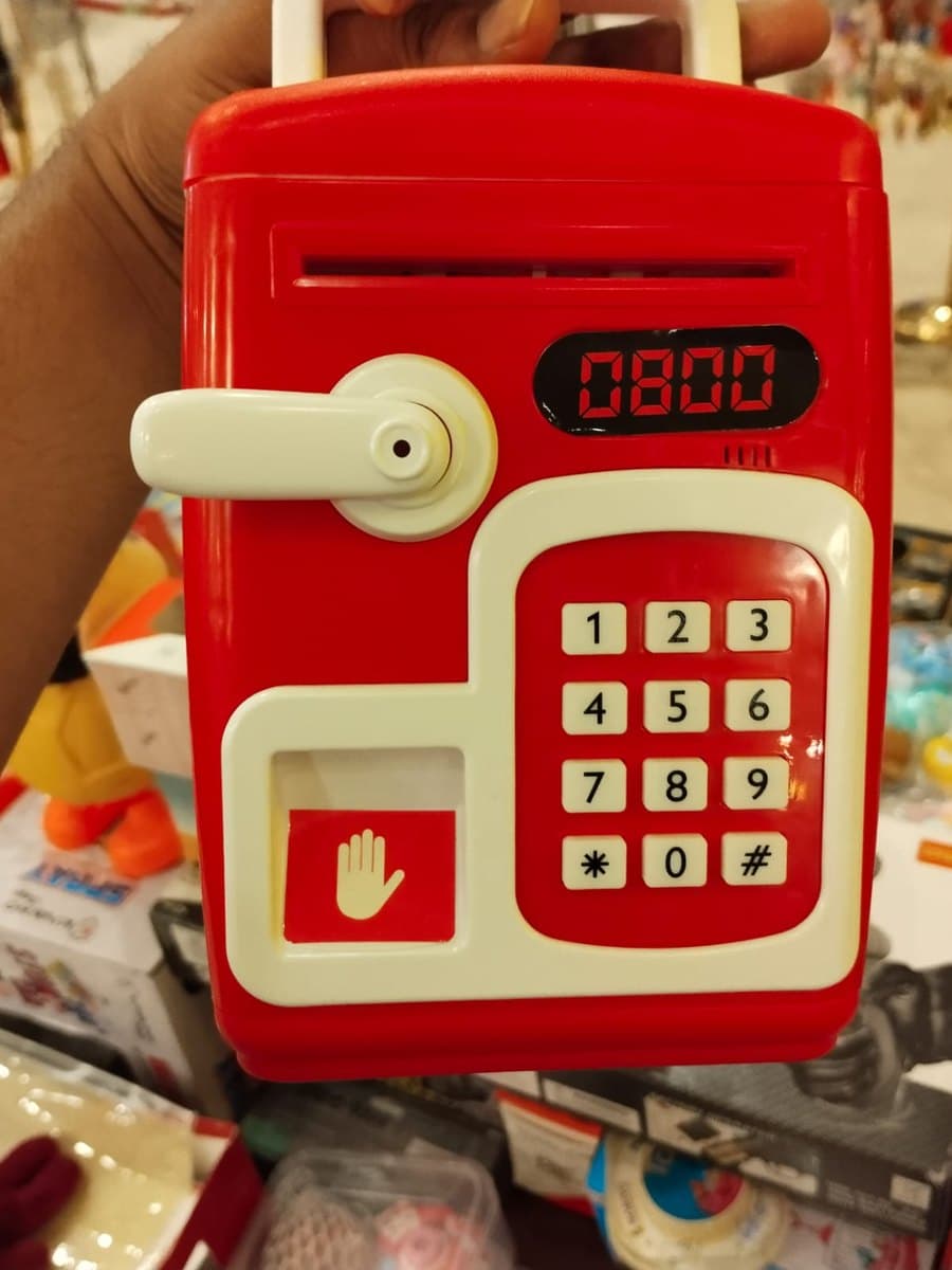 Fingerprint Lock Money Bank